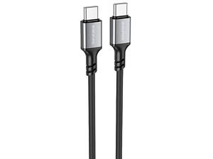 Дата кабель Borofone BX83 Famous PD60W Type-C to Type-C (1m) Black
