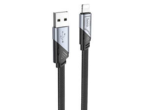 Дата кабель Hoco U119 Machine charging data USB to Lightning (1.2m) Black
