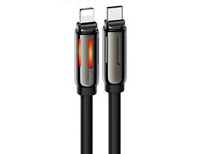 Дата-кабель Hoco U136 Prize Type-C to Lightning 27W (1.2m) Black