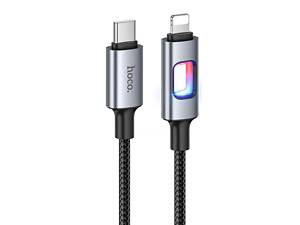 Дата кабель Hoco U144 New Type-C to Lightning 27W (1.2m) Black