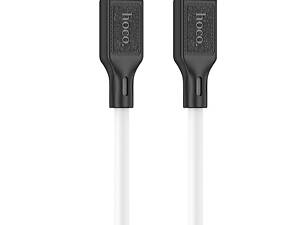 Дата кабель Hoco X90 Cool silicone Type-C to Lightning 20W (1m) White