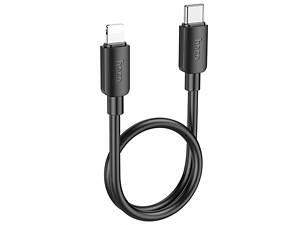 Дата кабель Hoco X96 Hyper Type-C to Lightning 20W (0.25m) Black