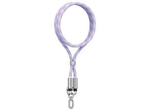 Дата кабель-шнурок Usams US-SJ745 Type-C to Type-C 60W (1.2m) Purple