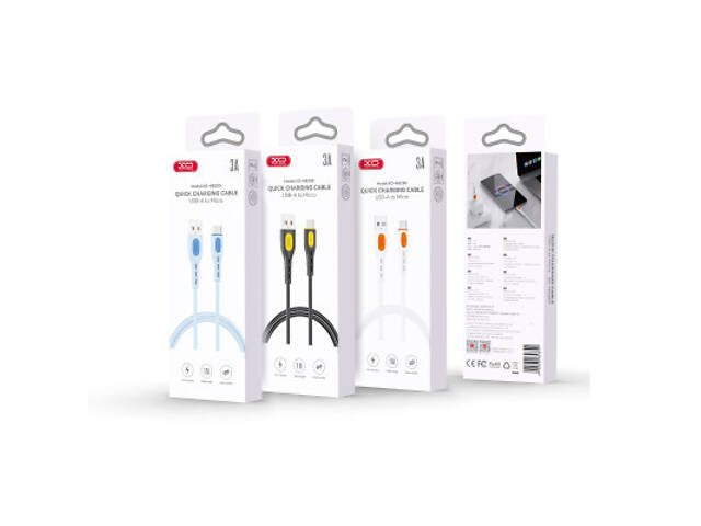 Дата кабель USB 2.0 AM to Micro 5P 1.0m white XO (NB280_M_White) - Фото 2