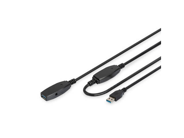 Дата кабель USB 3.0 AM/AF 15.0m Active Digitus (DA-73106) - Фото 1