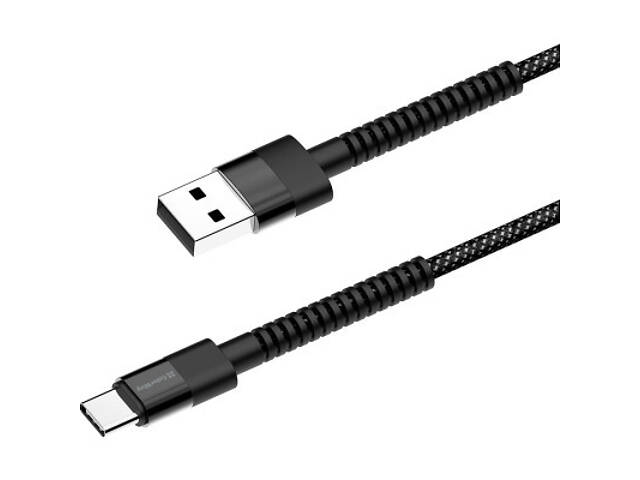 Дата кабель USB-C to USB-C 1.0m 2.4А black ColorWay (CW-CBUC063-BK) - Фото 1