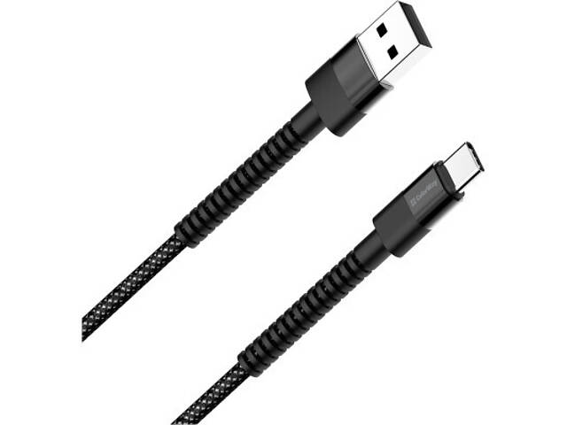 Дата кабель USB-C to USB-C 1.0m 2.4А black ColorWay (CW-CBUC063-BK) - Фото 3