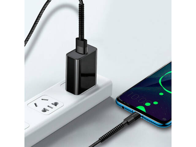 Дата кабель USB-C to USB-C 1.0m 2.4А black ColorWay (CW-CBUC063-BK) - Фото 7