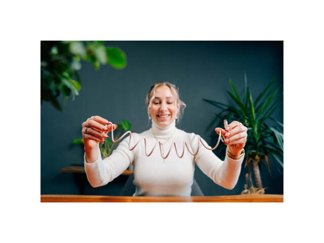 Дата кабель USB-C to USB-C 1.2m Magnetic 60W рожевий Verbatim (31853) - Фото 4