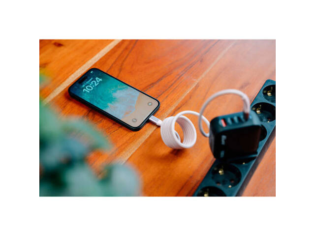 Дата-кабель USB-C to USB-C 1.2m Magnetic 100W gray Verbatim (31854) - Фото 5