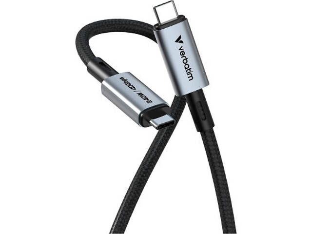 Дата-кабель USB-C to USB-C 1.2m 240W black Verbatim (31847) - Фото 2
