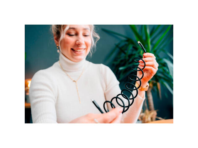 Дата-кабель USB-C to USB-C 1.2m Magnetic 60W black Verbatim (31859) - Фото 4