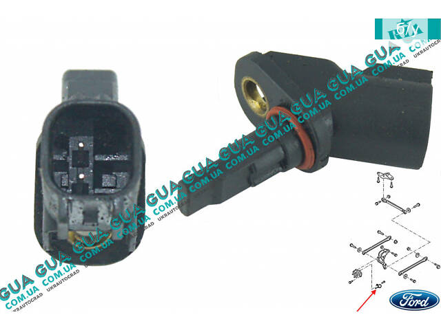 Датчик ABS/АБС 1S7T2B372AD Ford/ФОРД MONDEO III 2001-2007/МОНДЕО 3, Jaguar/ЯГУАР X-TYPE 2003-2009