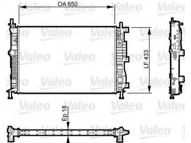 Датчик ABS, передний VALEO 735555 на PEUGEOT 308 SW II