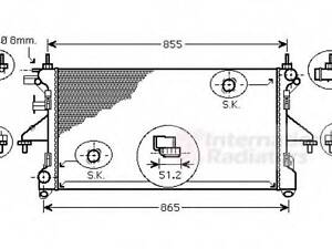 Датчик ABS, передний VAN WEZEL 17002398 на FIAT DUCATO фургон (250, 290)