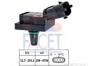 Датчик абсолютного тиску (Manifold Air Pressure Sensor, MAP sensor) FACET 103246 на RENAULT MODUS / GRAND MODUS (F/JP0_)