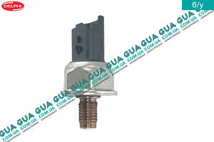 Датчик тиску палива ( Датчик тиску палива в рейці/Редукційний клапан ) 55PP0603 Citroen/СИТРОЕН JUMP
