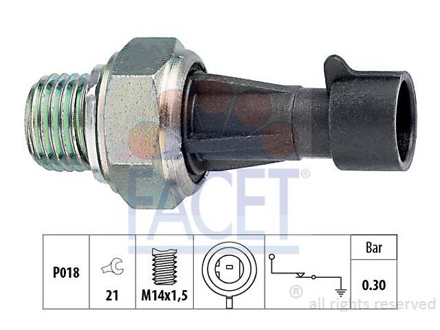 Датчик давления CADILLAC BLS / IVECO EuroStar / FIAT 500 (312_) 1985-2020 г.