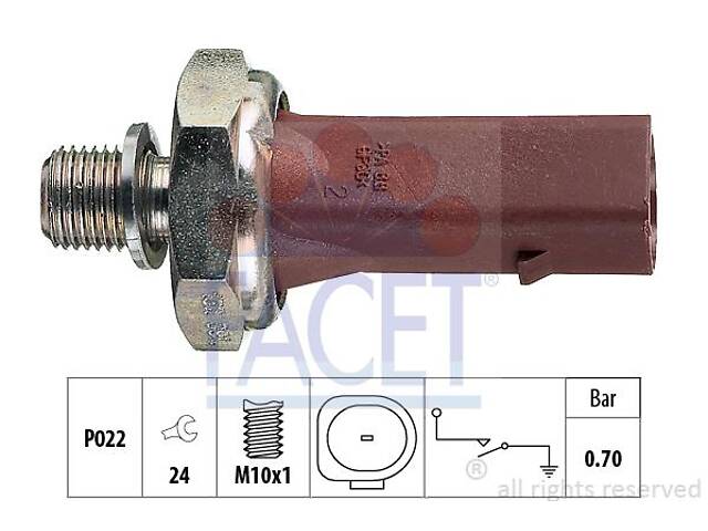 Датчик давления DODGE JOURNEY / AUDI A2 (8Z0) / AUDI A5 (8TA) 1993-2022 г.