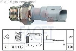 Датчик давления масла (0,5bar/1 конт./серый)BERLINGO/JUMPER/DUCATO 1.4-3.0 93- (7.0130) Facet