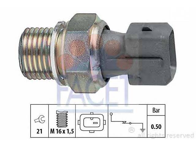 Датчик давления масла двигателя