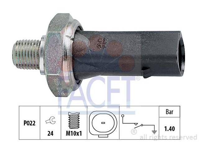 Датчик давления VW GOLF (1K1) / AUDI A3 (8P7) / VW BORA (1J2) 1990-2022 г.