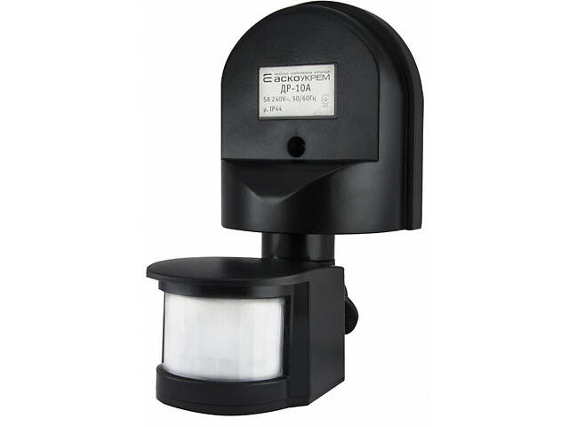 Датчик движения 1200Вт 180° дальность 12м инфракрасный IP44 черный [A0220010019] ДР-10А АСКО - Фото 4