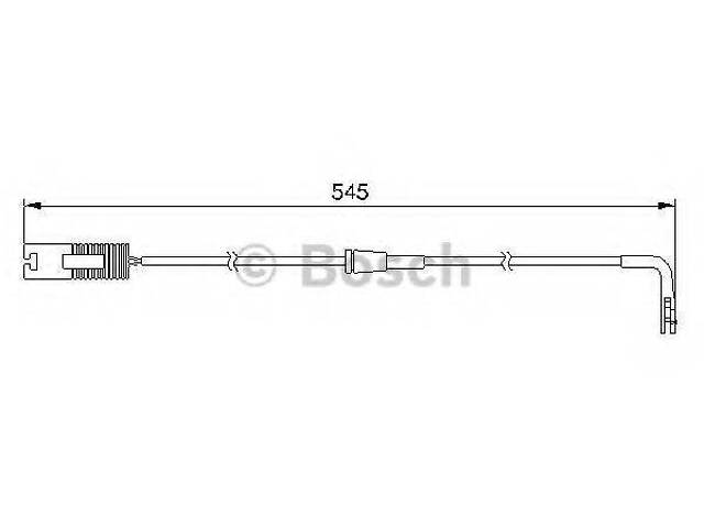 Датчик колодок BOSCH 1987474940 на BMW 5 седан (E39)