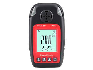 Датчик концентрации кислорода O2 + термометр (0-25% VOL, 0-50°C) WINTACT WT8821