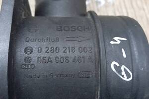 Датчик масової витрати повітря Bosch 0280218002.Skoda,VW,AUDI. 1.8;2.0tdi