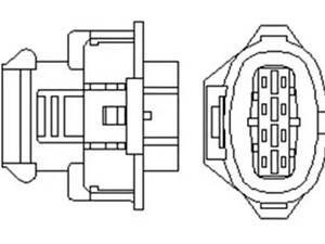 Датчик на Astra H, Signum, Vectra C, Zafira B