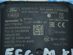 Датчик слепых зон лев Ford Escape MK4 20- (01) BSM LJ6T-14D453-AC