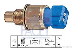 Датчик температуры (2 конт., синий) BERLINGO/JUMPY 1.9D 96-15