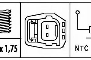 Датчик температури Connect 1.8Di/TDCi