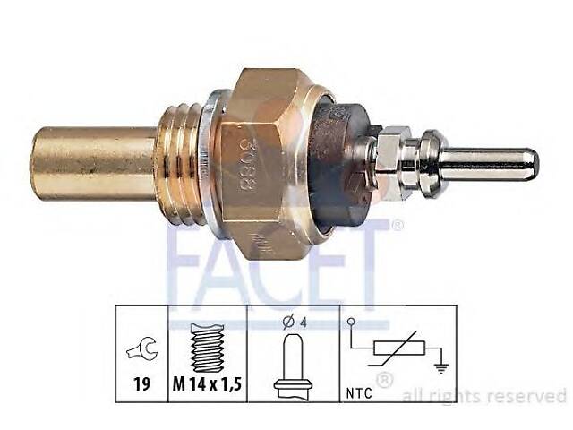 Датчик температури MB W124/W201/ W202 1.8-6.0 83-03