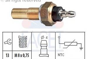Датчик температури охолоджуваної рідини MAZDA 323,626 1.3-3.0i 85-91