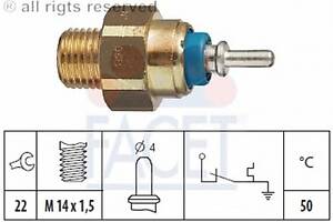 Датчик температури охолоджуваної рідини Mercedes Benz W124/201/T1/T2 M102/OM602/603 77->