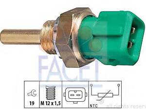 Датчик температури PEUGEOT 206306 BMW 5(E34) 1.0-3.02.5td 88-05 FACET 73147 на BMW 3 седан (E30)