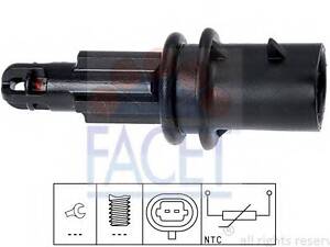 Датчик температури повітря Combo 94- 1.2-1.6Cruze 09- 1.6 FACET 104033 на OPEL CORSA D