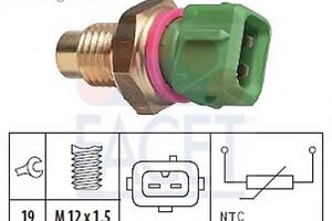 Датчик температуры (зелений) Peugeot 405/605 1.1-3.0 91-00 (7.3114) Facet