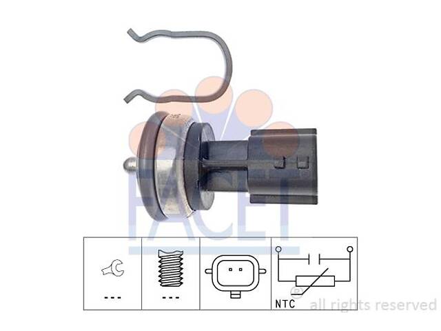 Датчик температуры INFINITI FX / INFINITI Q30 / NISSAN NV200 1993-2021 г.