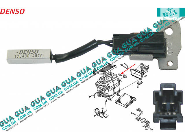 Датчик температуры отопителя / печки 1704004520 Mitsubishi / МИТСУБИСИ PAJERO III 2000-2006 / ПАДЖЕРО 3 00-06, Mitsubis