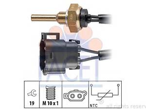 Датчик температуры Renault Laguna I / Volvo 850/960/C70 1.6-3.0 90-04 (7.3110) Facet