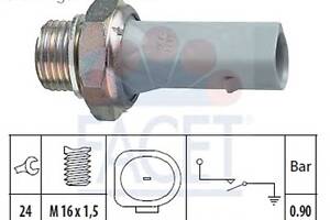 Датчик тиску оливи (0,9bar/1 конт./бежевий/з ущільн. Кільцем) FABIA/OCTAVIA 1.0/1.4 99-03