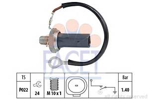 Датчик тиску оливи (1,4bar/1 конт./чорний) VW GOLF V/PASSAT 2.0 FSI 03-13