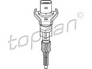 датчик TOPRAN 109751 на VW GOLF Mk IV (1J1)