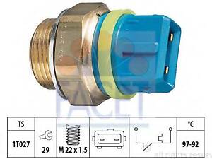 Датчик включення вентилятора FACET 75145 на PEUGEOT 205 (741A/C)