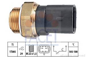 Датчик включения вентилятора ASTRA/VECTRA A,B/OMEGA A,B 1.0-3.0 86-03 (105°C-100°C)