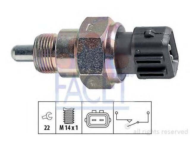 Датчик заднього ходу Fabia 99-03/Octavia 96-10/Cadd 96-00