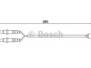 ДАТЧИК ИЗНОШЕНИЯ ДИСК.КОЛ.ПЕРЕД BOSCH 1987474975 на PEUGEOT 605 седан (6B)